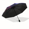 1pc Music Notes Themed High-quality Umbrella,Automatic Opening and Closing Umbrella,Multi-functional Umbrella G0811400