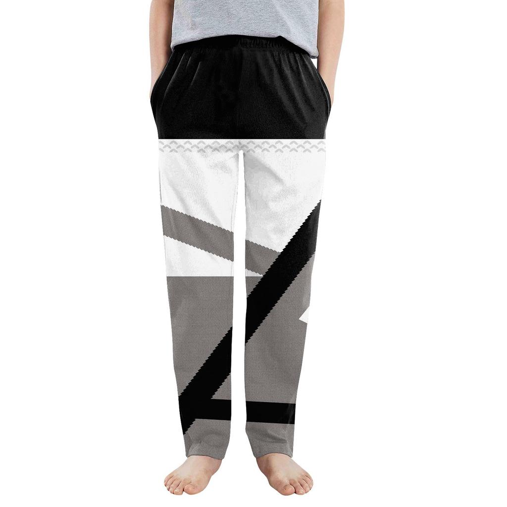 Kids' Casual Pants - Solid Color Sport Pants With Pockets