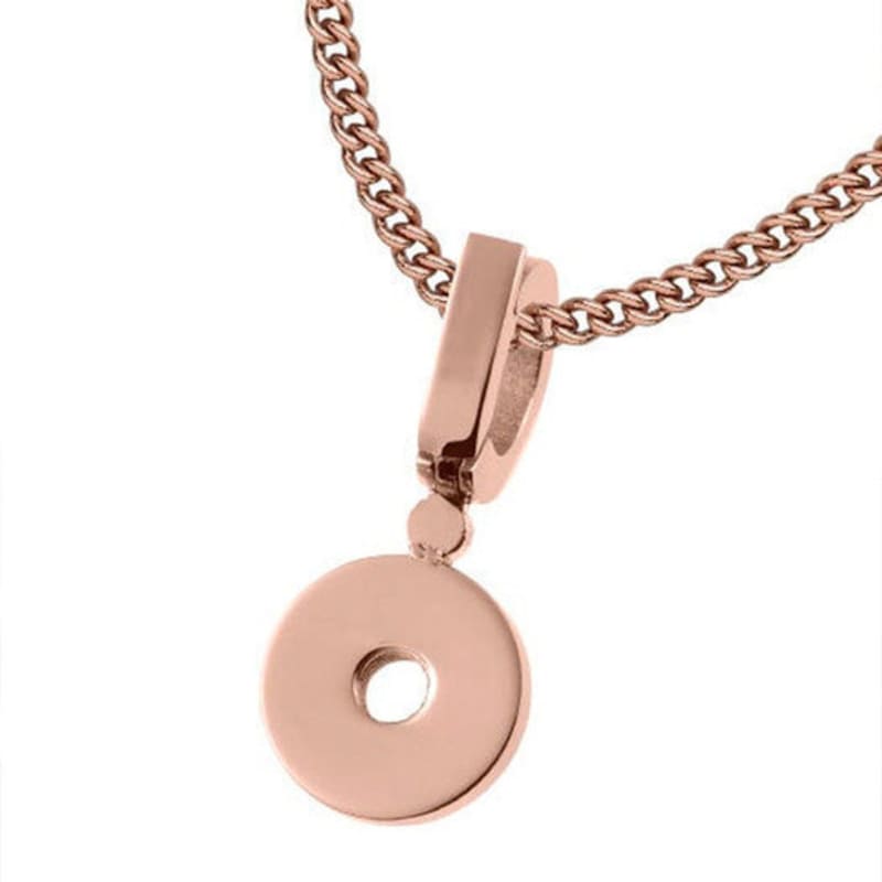Qudokorea Link Chain Necklace (rose Gold)