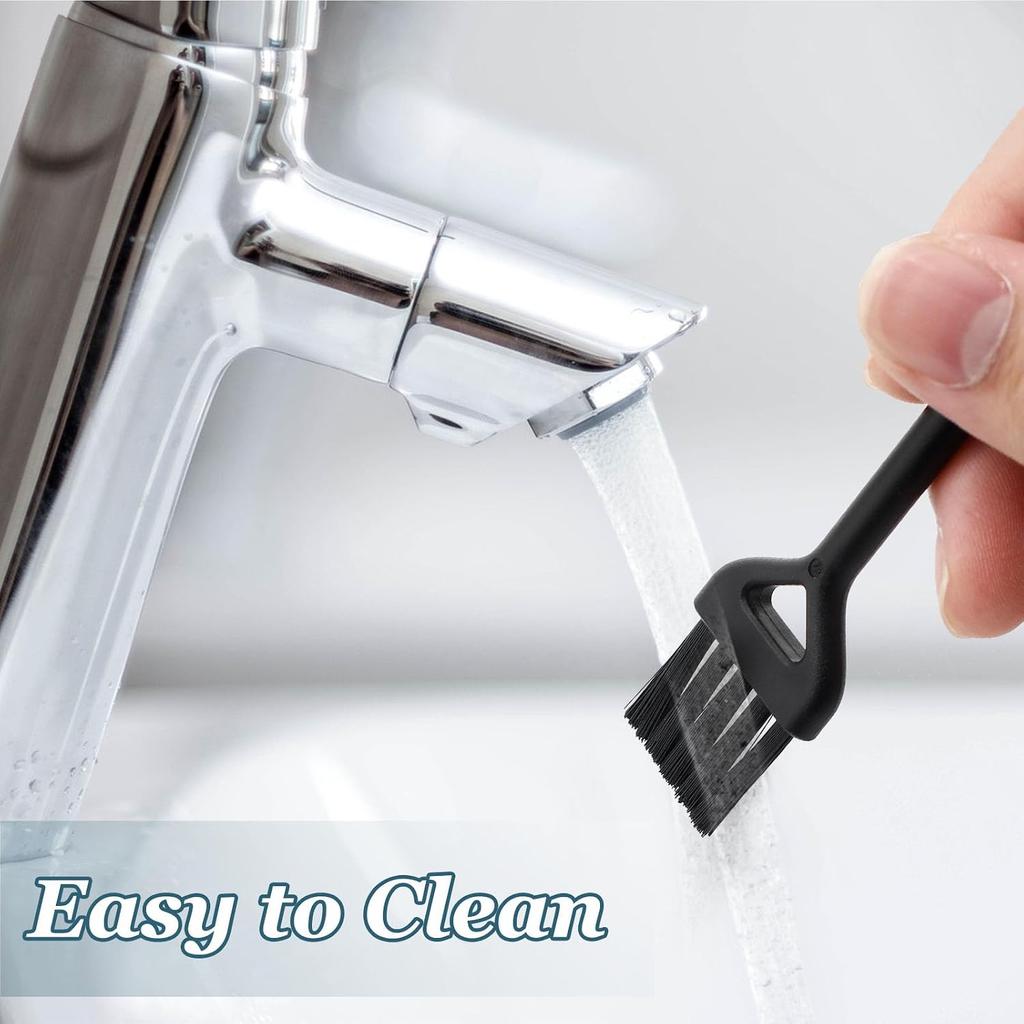 Keyboard Cleaning Brush, 6 Pcs | Plastic Handle, Nylon Anti Static Brush Kit, Computer Keyboard, Laptop, Phone, Car Interior Detailing