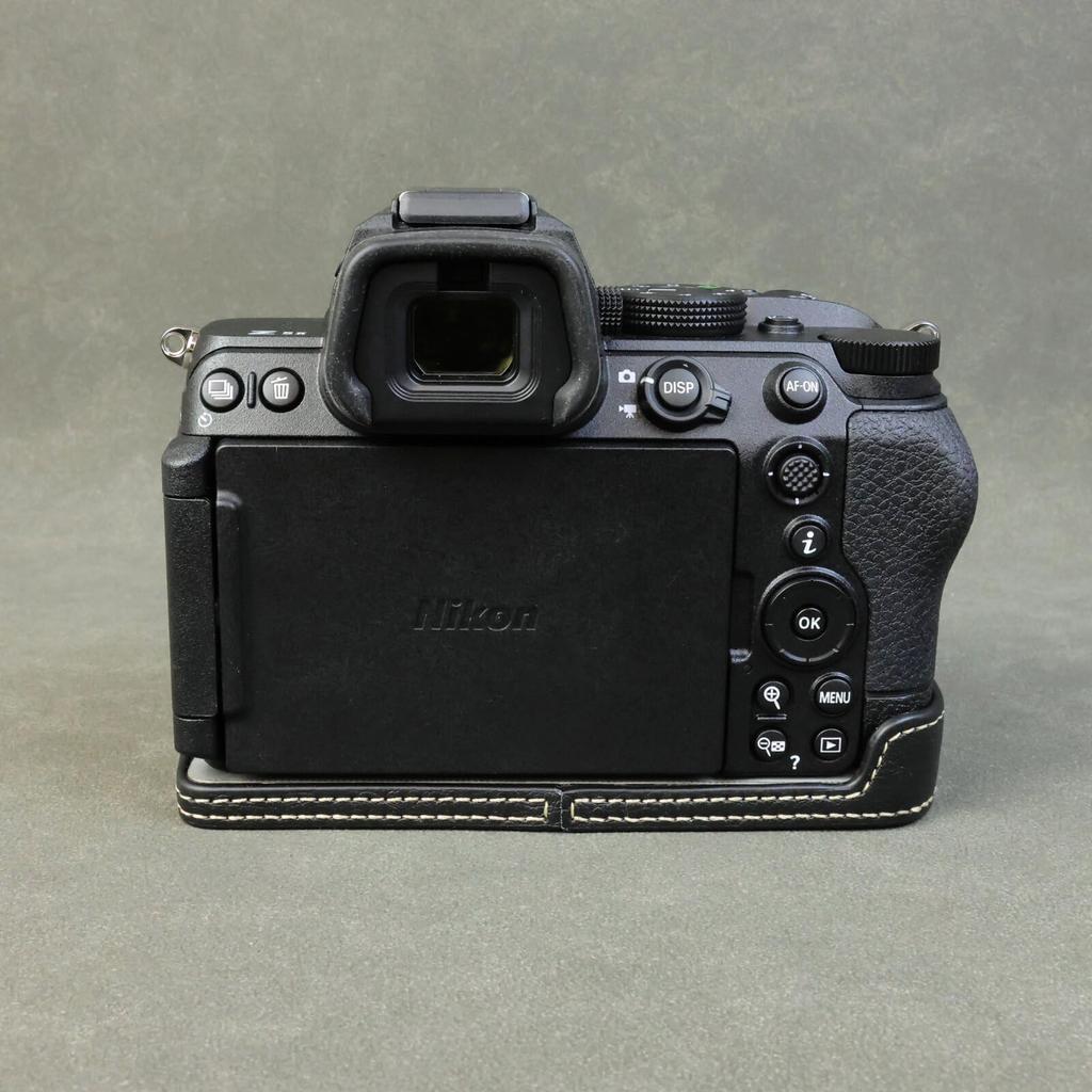 SIUTATDSH PU Leather Camera Case for Nikon Z5 Z5 and Mark II Includes a camera and portable tripod and includes battery II, II, M2, Cameras. holder,