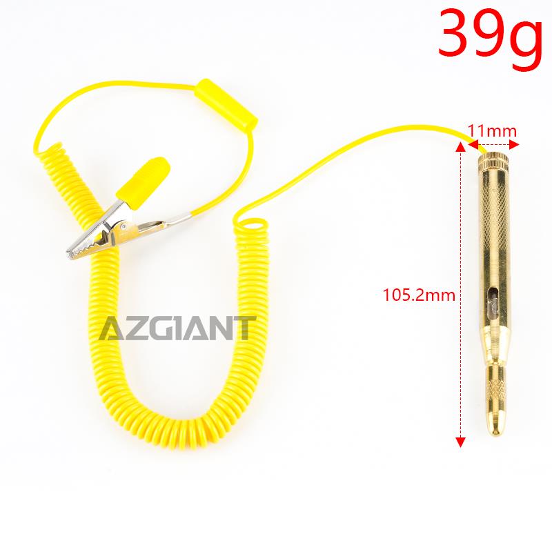 copper spring extend Car Circuit Tester DC 6V 12V 24V Voltage Auto Vehicle Gauge Test Light Measuring Pen DC Tester LED bulb