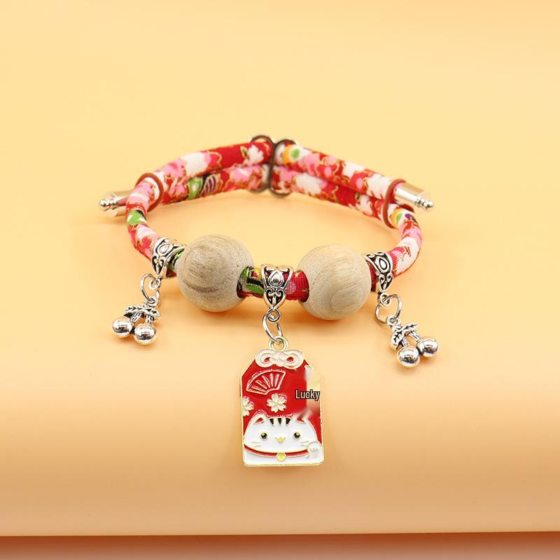 Flea and Tick Prevention Cat Collar with Wealth and Peace Tag