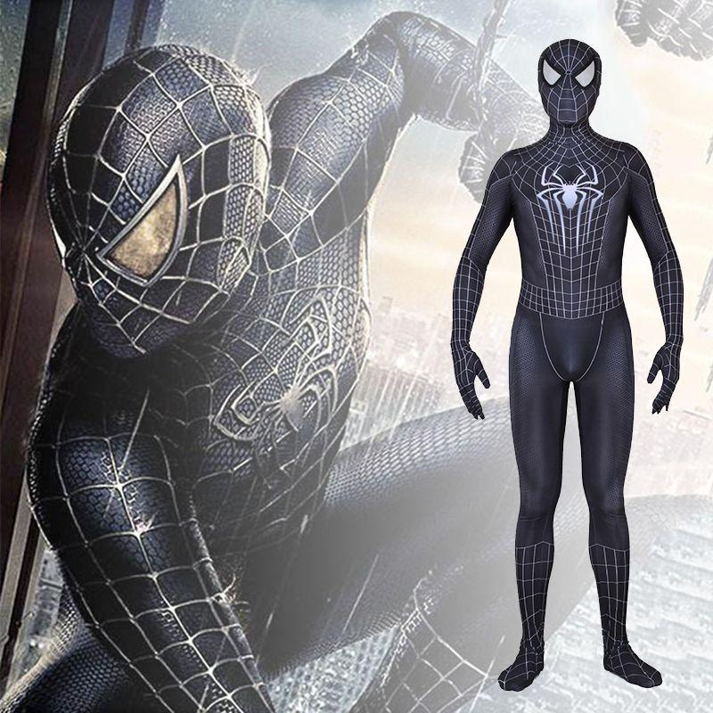 The Amazing 2 Spiderman Black Venom Cosplay Costume With Exquisite Workmanship