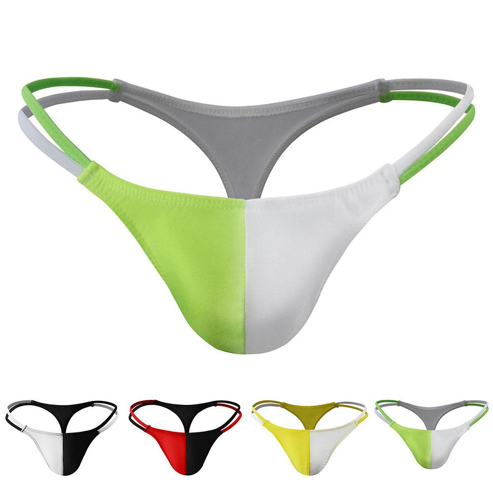 Shorts Mens Brief Soft Thongs Underpants Breathable