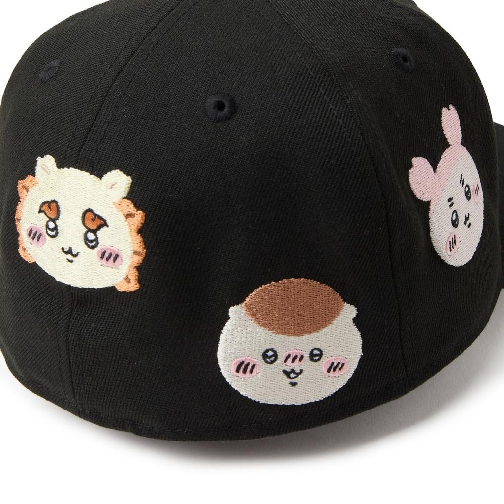 59FIFTY Chiikawa Size 7 5950 AO CHIIKAWA FRIENDS BLK [New Era] Cap, Collaboration, Black, 3/8,