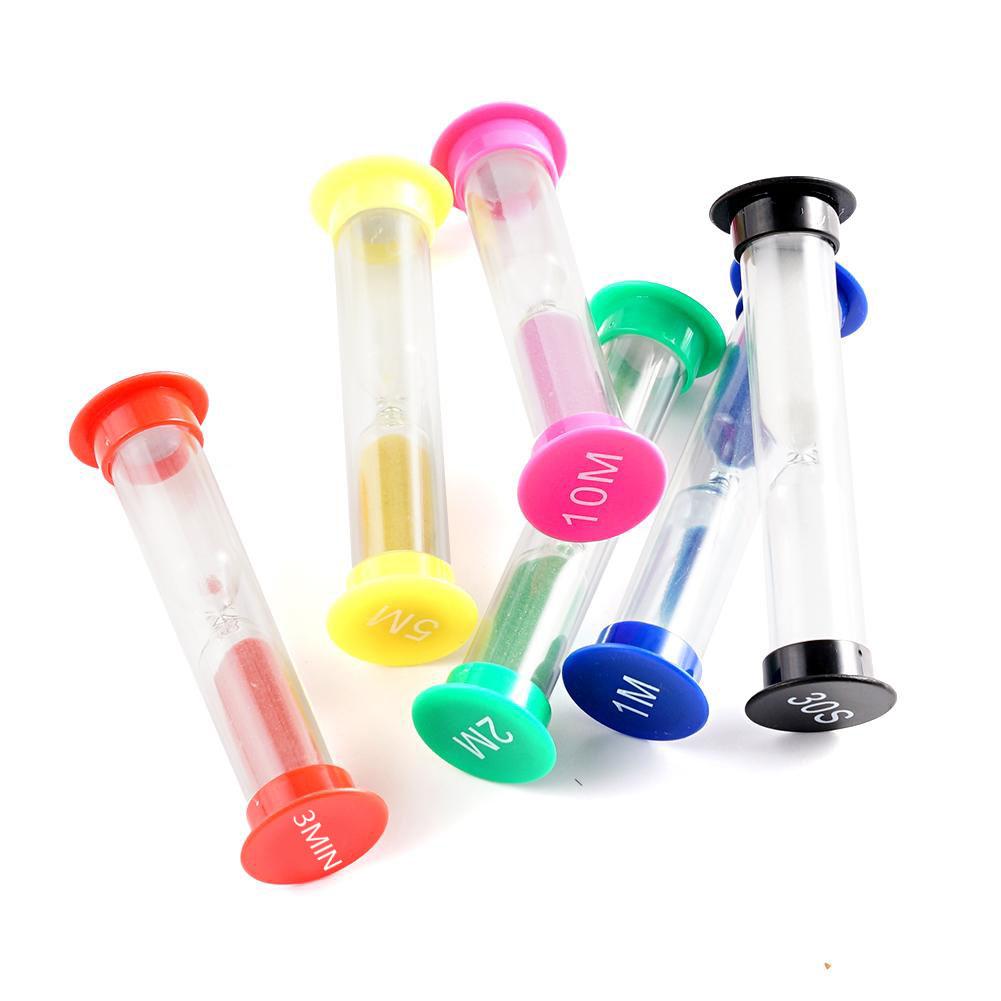 Sand Hourglass Teeth 2 Minutes Stitch Hourglass Child Tooth Brushing Hourglass Children's Sand Watch Teeth Brushing Timer
