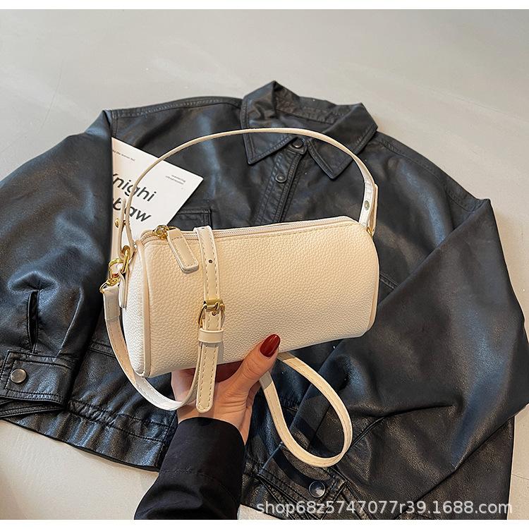 Premium sense hand carry fashion pillow bag women's 2025 spring new simple shoulder bag commuter shoulder messenger bag