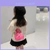 Trendy Korean Mini Handbag For Girls Durable Pu Leather Shoulder Bag With Stylish Color Block Design