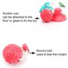 Dog Toys TPR Ball Teeth Grinding Cleaning Teeth Pet Play Suction Cup Elastic Pull Rope Chew Toy Dog Supplies