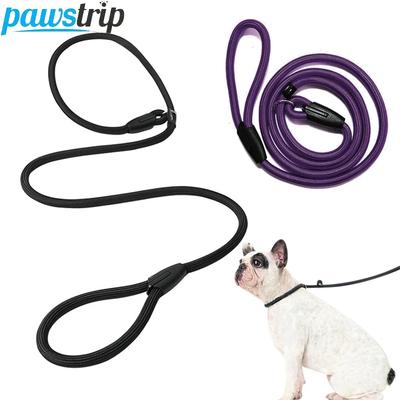 150cm/59.06in Strong Dog Leashes Nylon Walking Dog Leash Puppy Training Leashes Adjustable Pet Collar for Small Medium Large Dog