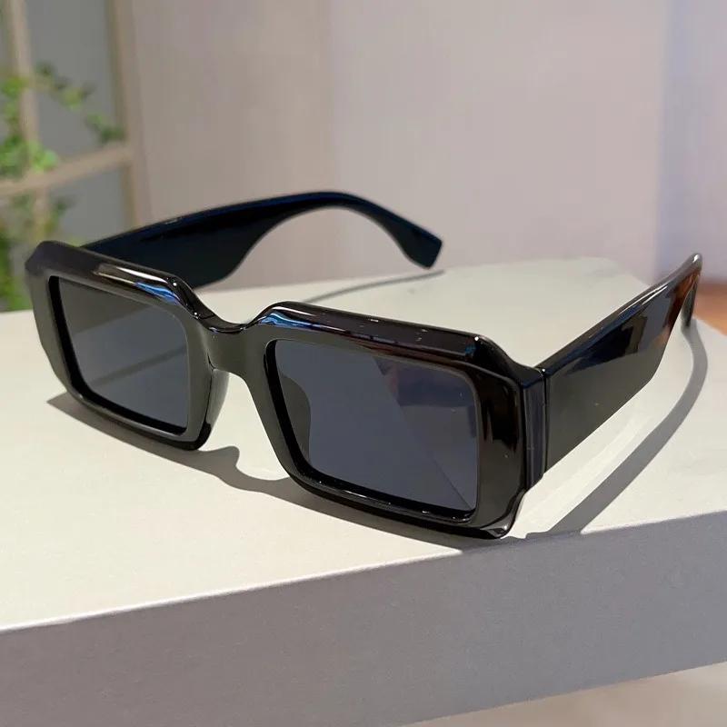 Vintage Rectangle Sunglasses Fashion Square Candy Color Shades UV400 Protection Trendy Retro Women Eyewear