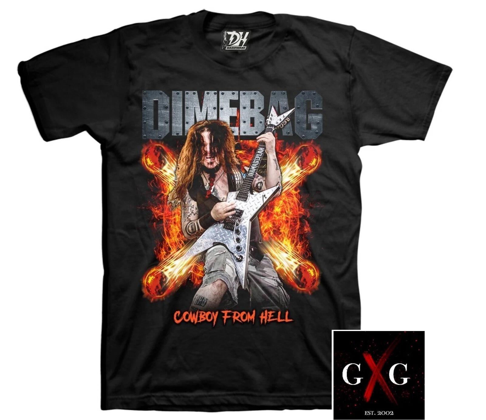 PANTERA cd lgo DIMEBAG DARRELL COWBOY FROM HELL Official SHIRT 2X New CFH vulgar 3XL