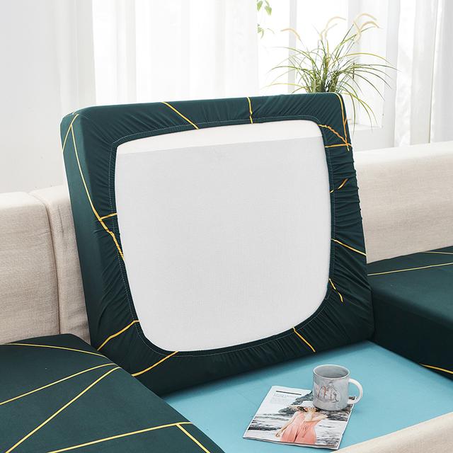 Stretch Printed Sofa Soft Cushion Cover Anti -Dirty Home Decor Washable Design Settee Cover Sets For Pets Kids Living Room Furniture Couch Case