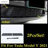 Front Grille Ert Net Ect Screening Mesh Protection Trim Accessories For Tesla Model Y  - 2024 / Model 3 2017 -
