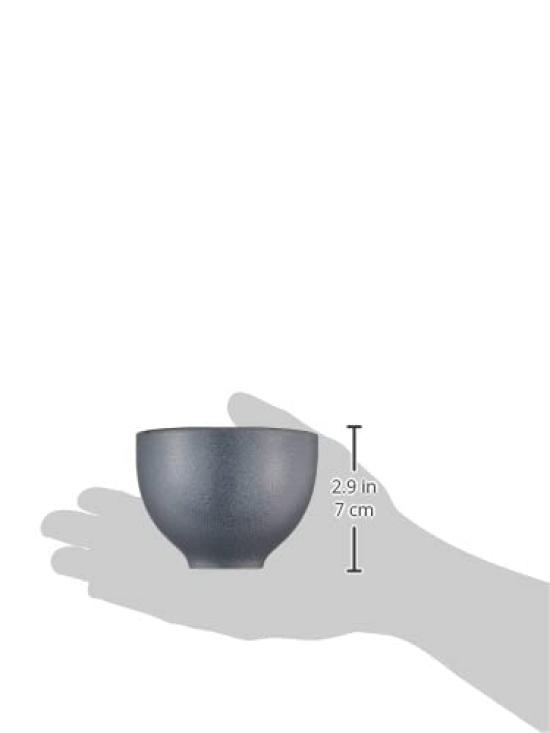 Aito Seisakusho Rice Princess 10cm Sky Blue Mino Dishwasher and Microwave Made In Product Number 288224 "Sui" Bowl, Style, Diameter, Gray, Ware, Safe,