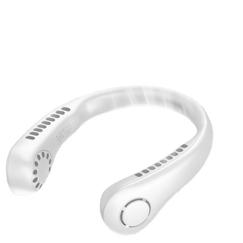 

Безлопастной вентилятор USB перезаряжаемый вентилятор Шейный вентилятор Бесшумные спортивные вентиляторы для дома Портативные охлаждающие вентиляторы для улицы для спорта на открытом воздухе Вентилятор с шейным ремешком 1PCS