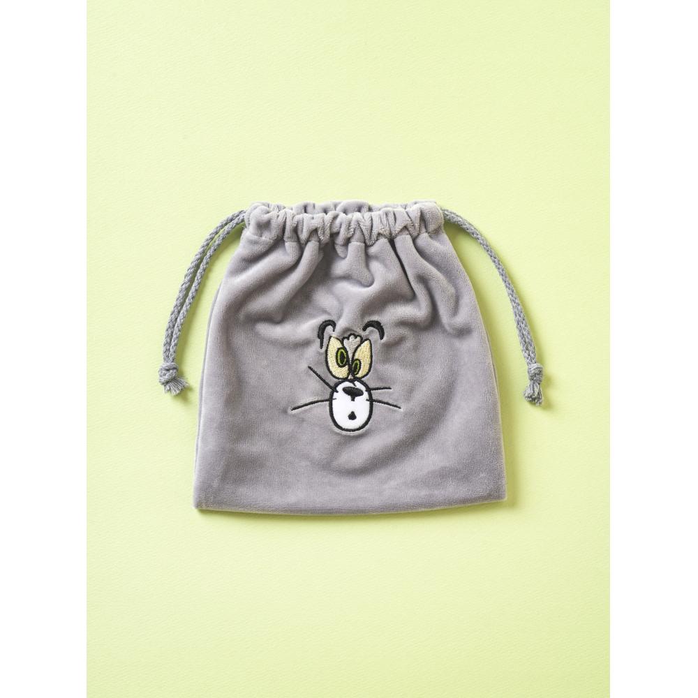 Daiso Tom And Jerry String Pouch Tom
