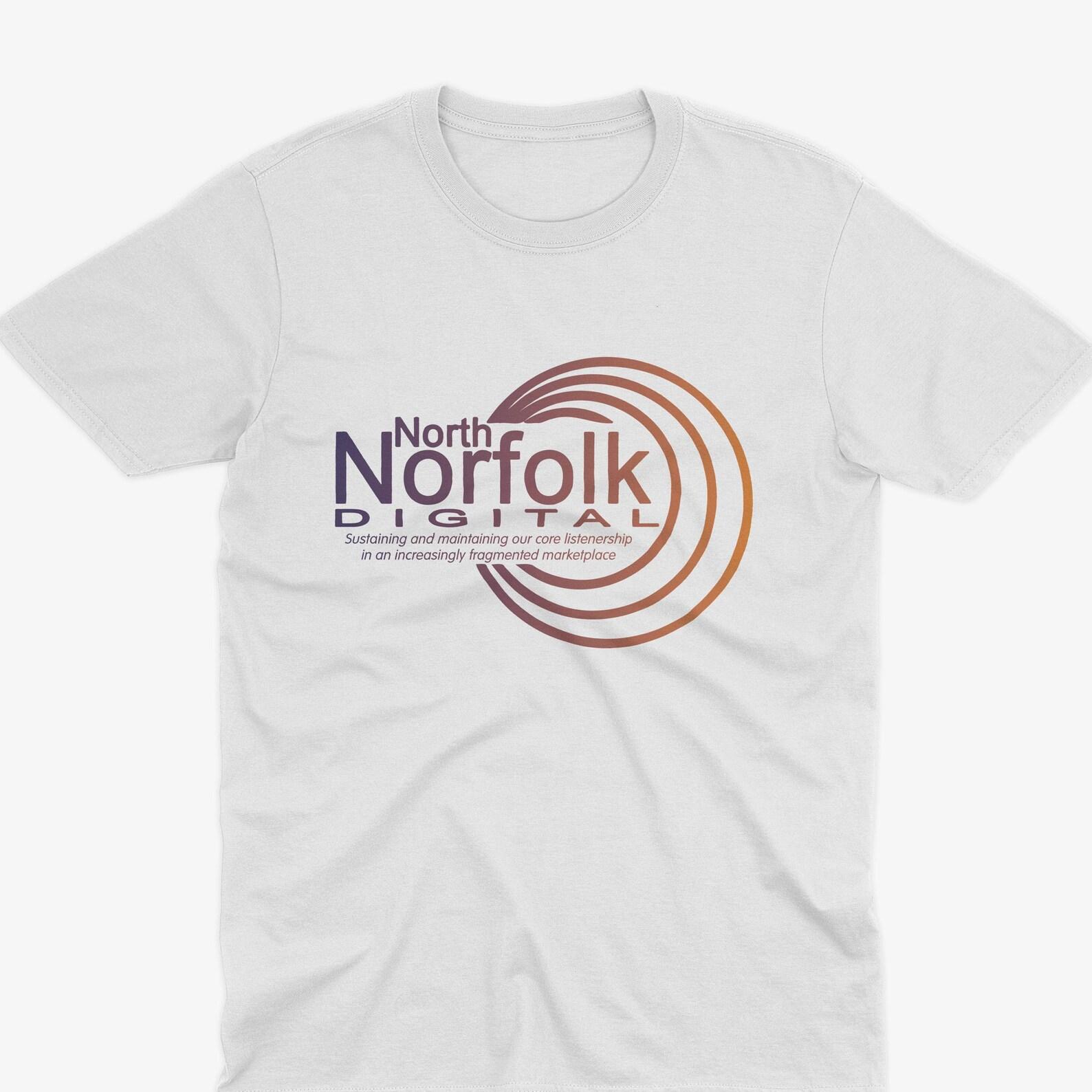Alan Partridge North Norfolk Digital T-Shirt - Alan Partridge T-Shirt, Funny Retro tv Show Shirt, Alan Partridge Quote, Alan Partridge Art M