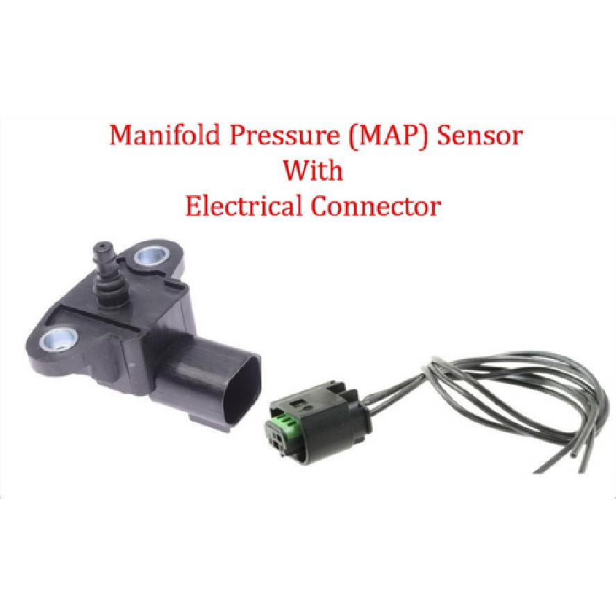 

Manifold Pressure MAP Sensor W/Connector AS359 Fits: Mercedes Benz 1998-