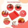 Silicone Baking Dishes NonStick Baking Tray Mat Multi Purpose BBQ Pizza Pad Suitable for Oven Cooking Pots Grill Barbecue