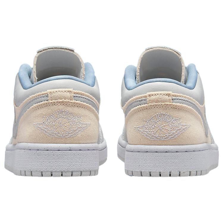 New JORDAN 1 Low Se Canvas Iris Whisper Sail Women's DQ4151-500