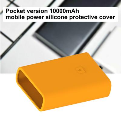 Power Bank Protective Color Dust-Proof-Sleeve Drop-Proof Cover Solid Power Bank Silicone Case