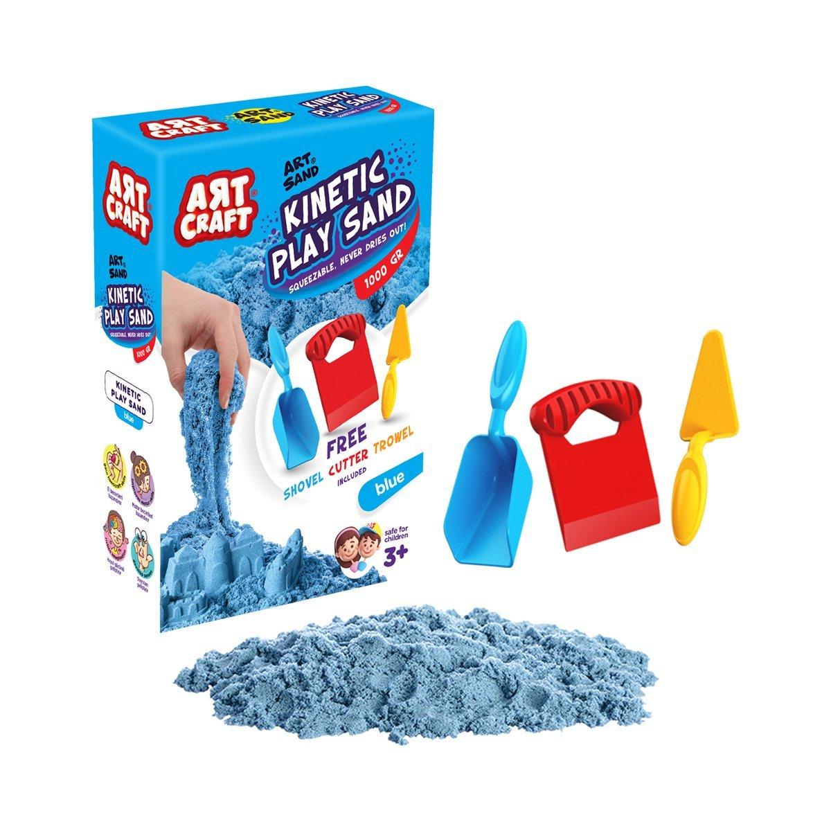 

03691 Аксессуар Blue Kinetic Play Sand 1000 гр - Дедушка