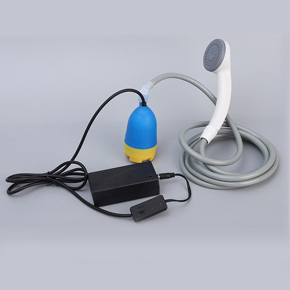 Camping Agua Caliente Ducha Portátil Para Acampar Al Aire Libre Recargable USB Ducha Portatil