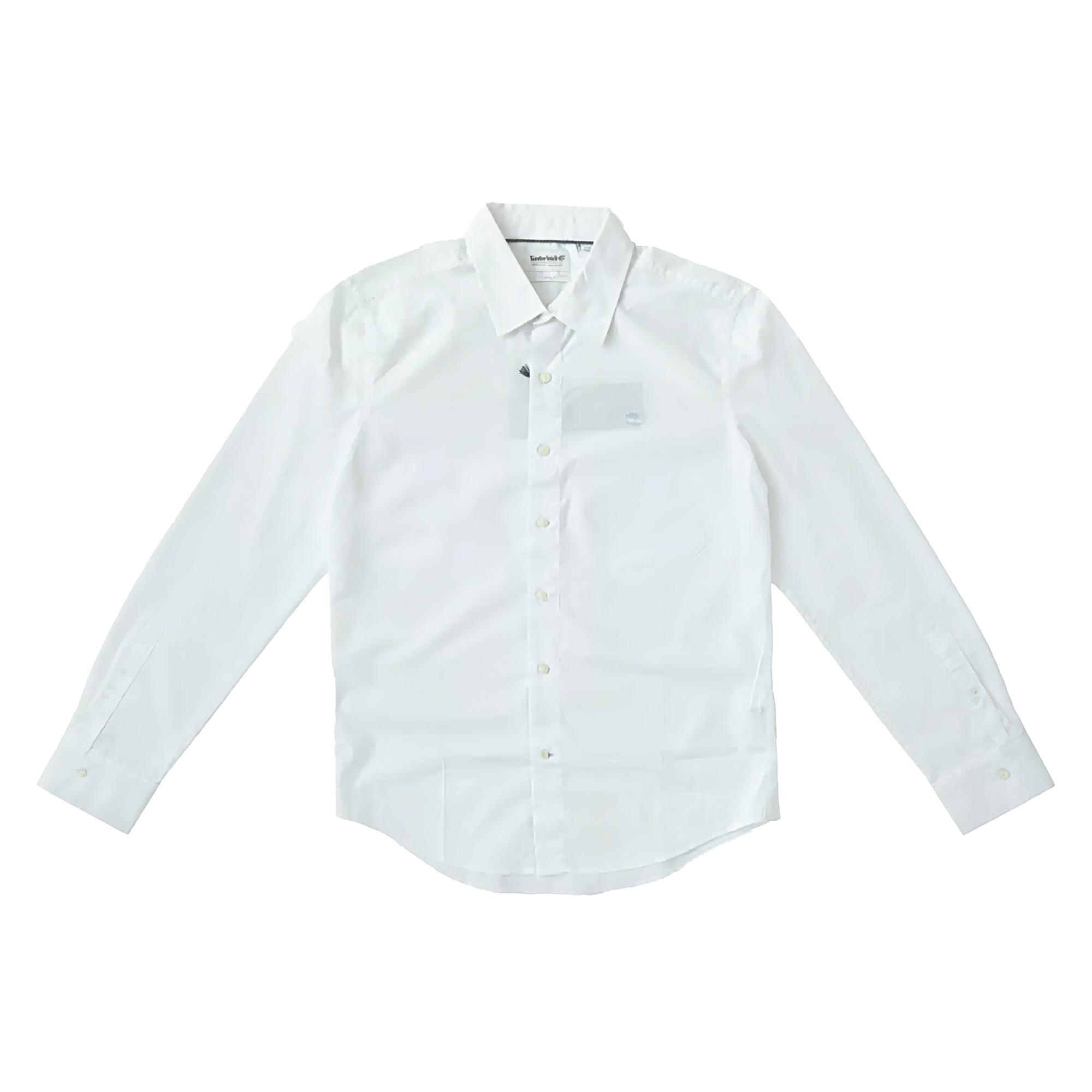 

Timberland Casual Slim Fit Solid Color Shirt Men shirts A213B-100 L