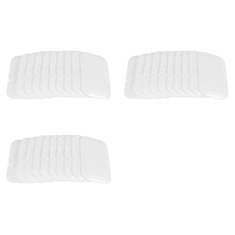 A84E-30Pcs Reusable Baby Wipes Lid Baby Wet Wipes Cover Tissues Box Wet Paper Lid