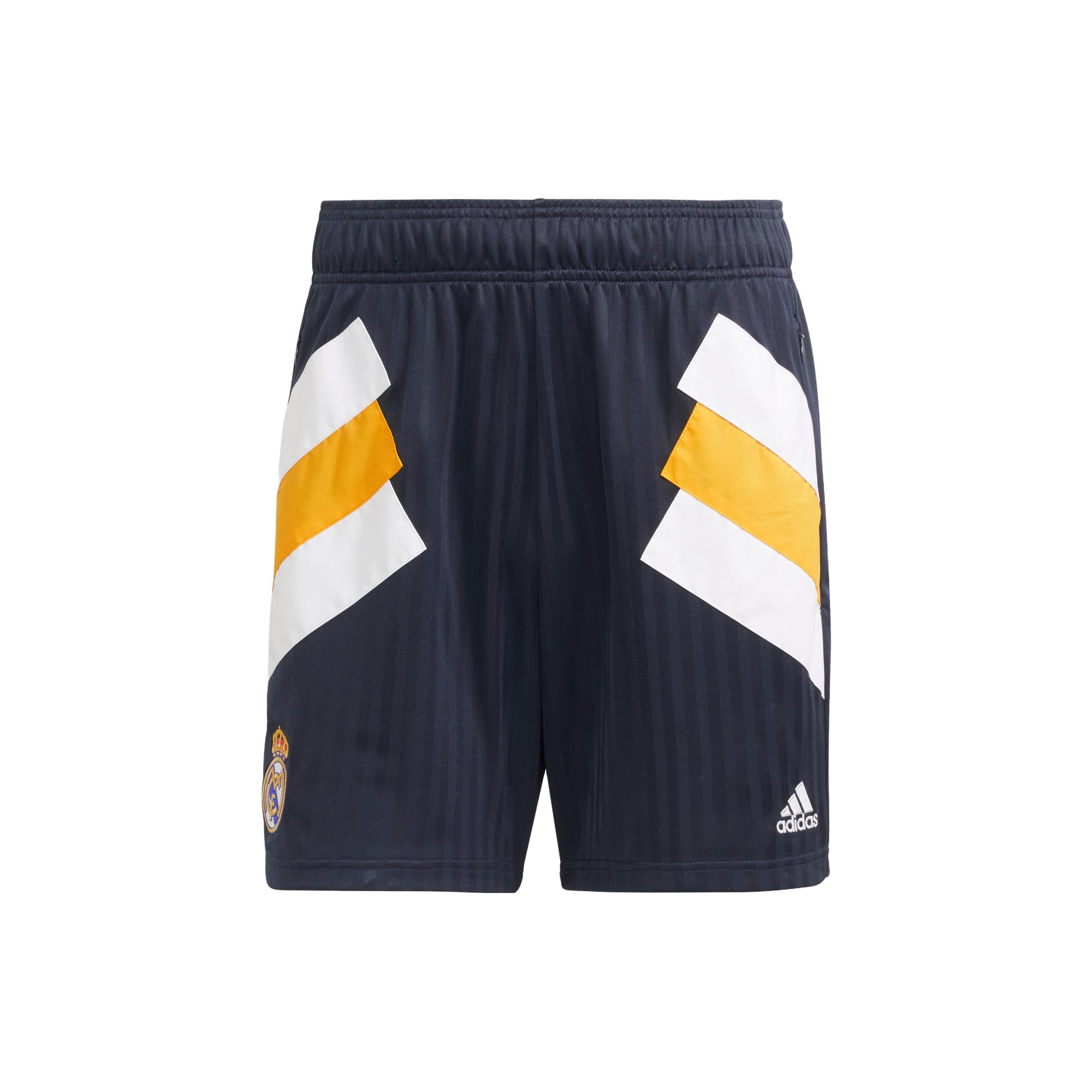 adidas Real Madrid Icon Shorts Asia Sizing  Dark Navy  Men s HT6457 XXL