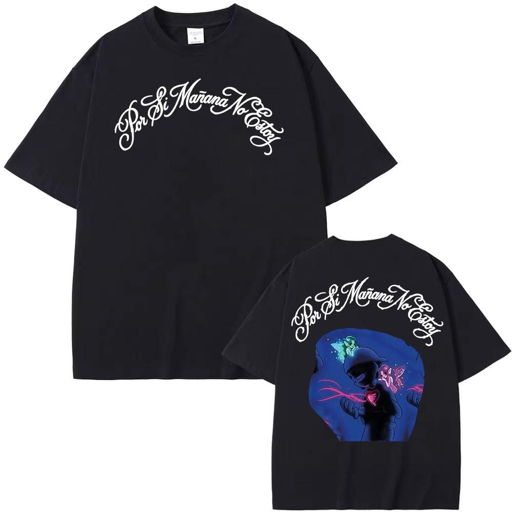 Rapper Omar Courtz Por Si Unisexana No Estoy New Album Tour T Shirt Unisex Women Summer Classic Hip Hop Pop Music Casual YK Top