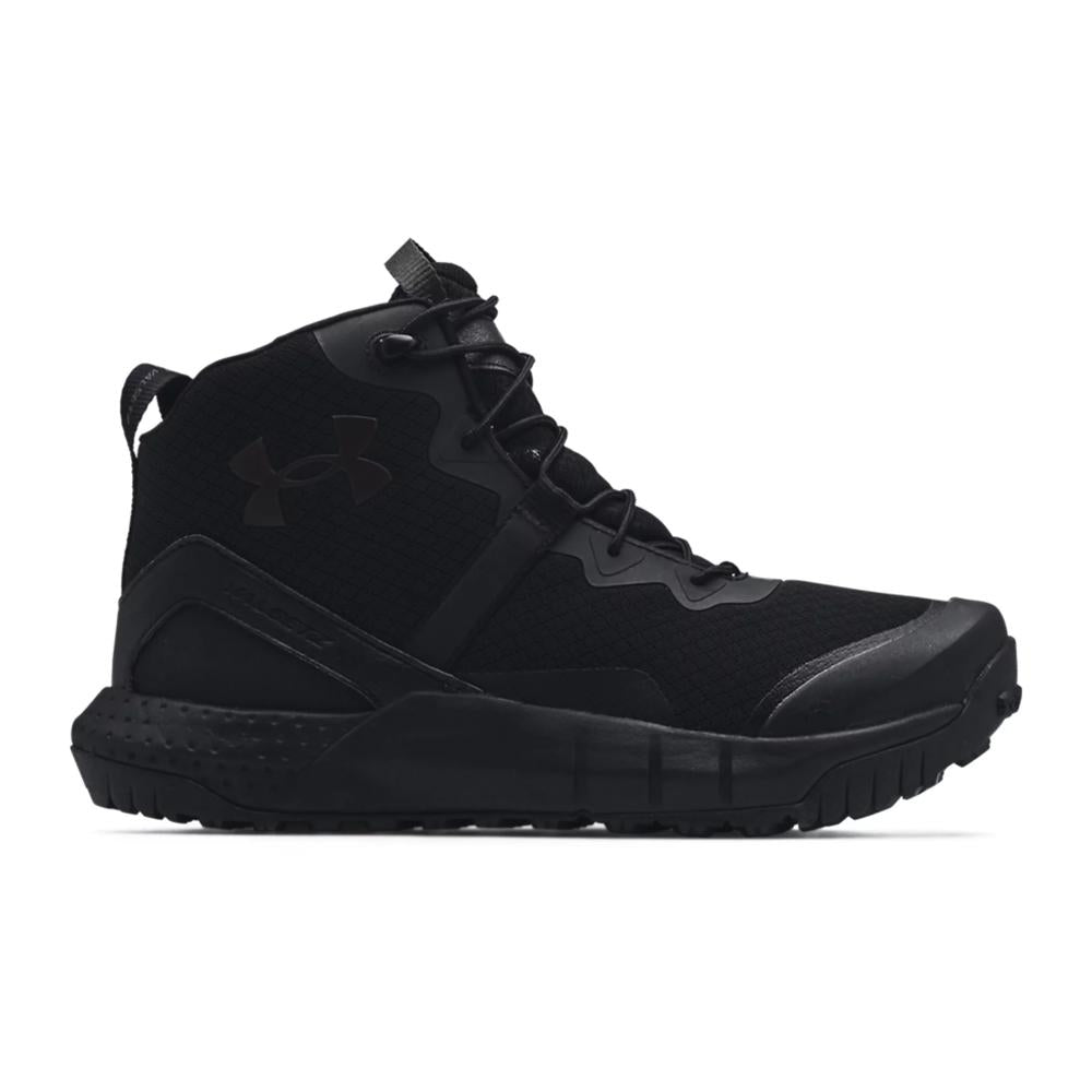 Boots Under Armour Black Micro G Valsetz Mid
