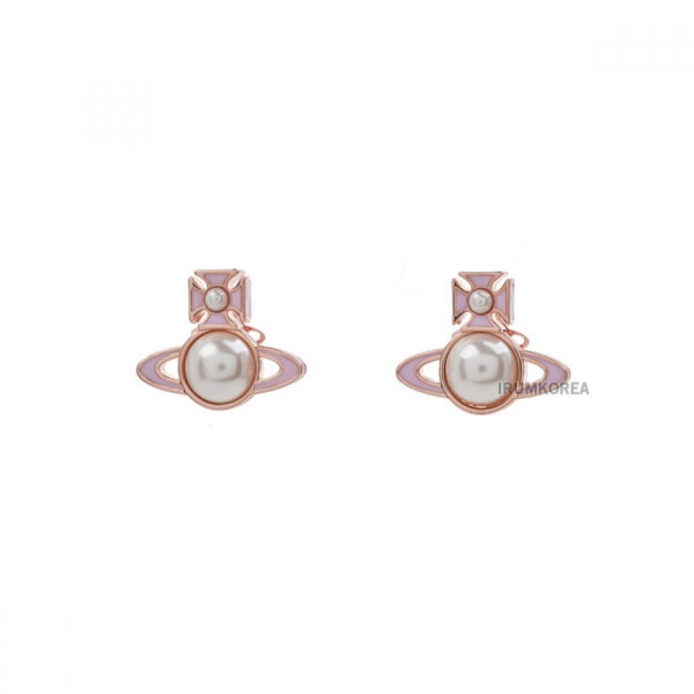 Vivienne Westwood Fw24 Female Pearl Earrings 6201035w G168