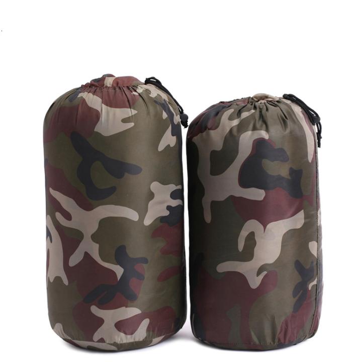 1KG-2.5KG Greutate folosită în diferite anotimpuri cu temperatură Camuflaj echipament de camping sac de dormit