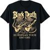 Black Death European Tour, Ren Faire Medieval History Goth T-Shirt