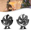 Silent Adjustable Fireplace Fan Designed for Energy Efficient Heat Distribution with Large Blades and Flexible Angle Settings