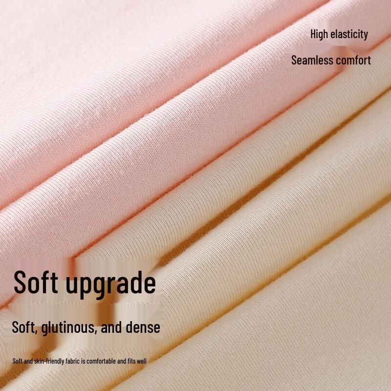 Tingmei Women's High-Waist Seamless Lace 3-Pack Briefs