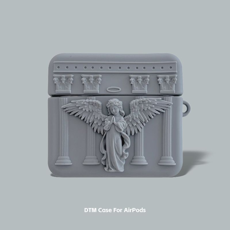 

Защитный чехол для Redmi Buds6pro / Redmibuds5pro Youth Version / Xiaomibuds5 Angel Fashion Wind / Беспроводной Bluetooth-чехол для наушников / Силиконовый, устойчивый к падениям Redmi Buds6 Pro Prayer Angel-Gray]