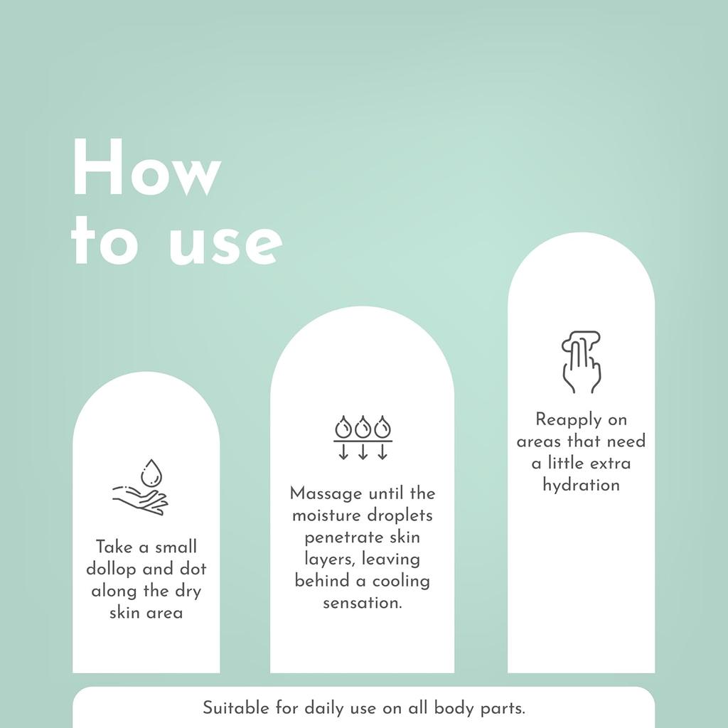 Orimii Weightless Hydration Cloud Cream 100ml Pack of 1 | Fast-Absorbing Moisturizer for Deep Skin Hydration & Soothing Care