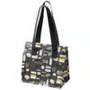 IKEA FLADRIG Lunch Bag Patterned Grey 104.972.26