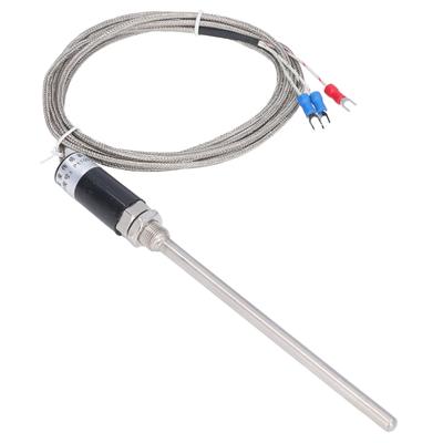 Temperatursensor Wasserdicht Pt100 Thermistor Temperaturfühler zur Messung WZPT?10