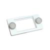Stable Magnetic Reptiles Tanks Thermometers Holder Easyly Installation Durability ABS Materials For Longevity