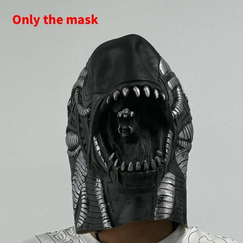 Cosplay Alien Horror Mask For Halloween Role Playing Props And Theme Celebrate