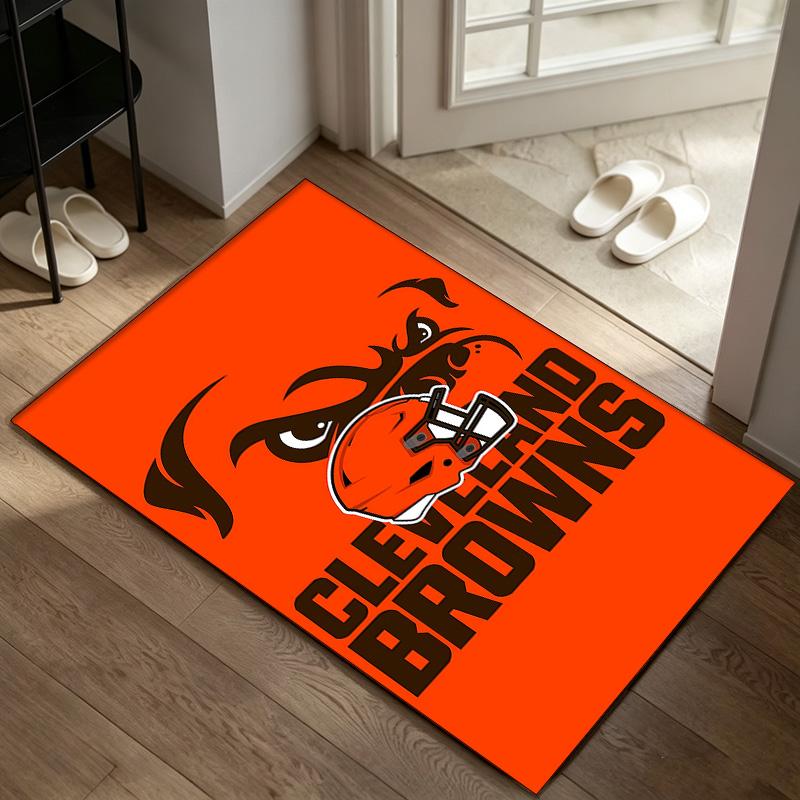 Cleveland Browns Ein Teppich geeignet für Bürostuhlbereiche Wohnzimmer und Schreibtische perfekt für Heimbüros und ein ideales Weihnachtsgeschenk