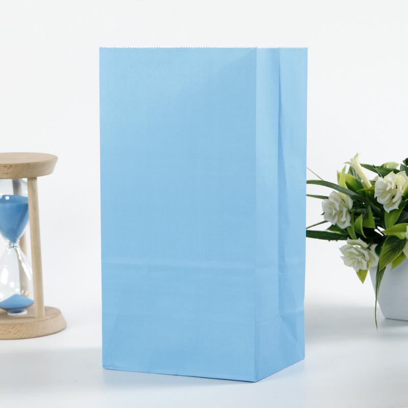 Colorful Disposable Paper Bags for Candy, Popcorn, Chestnuts, and Party Treats