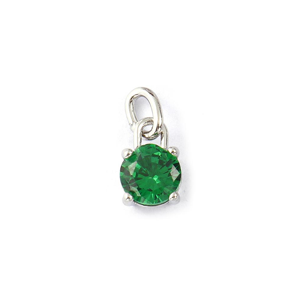 2 ks 304 Nerezová ocel & Zirkony Narozeninové přívěsky Mini přívěsky Pro DIY Náhrdelník Náušnice Výroba šperků 15mm x 7mm