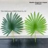 Artificial Fan Palm Leaf Single Stem Home Wedding