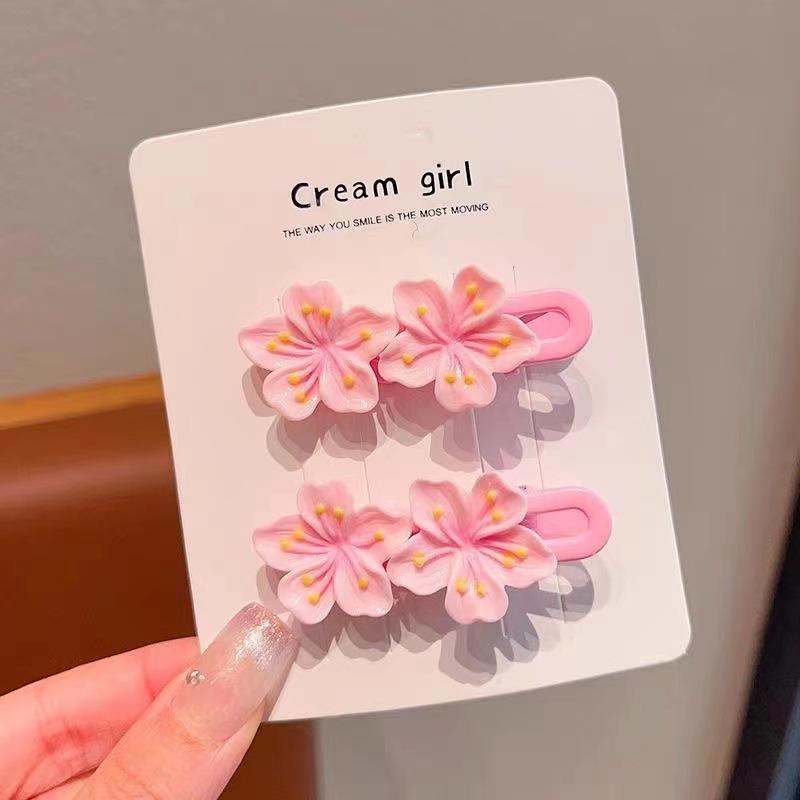 

Набор детских заколок для волос Детская повязка на голову Аксессуары Милая детская заколка для волос Заколки Розовый цветочный Девочка Детские заколки для волос Аксессуары для волос